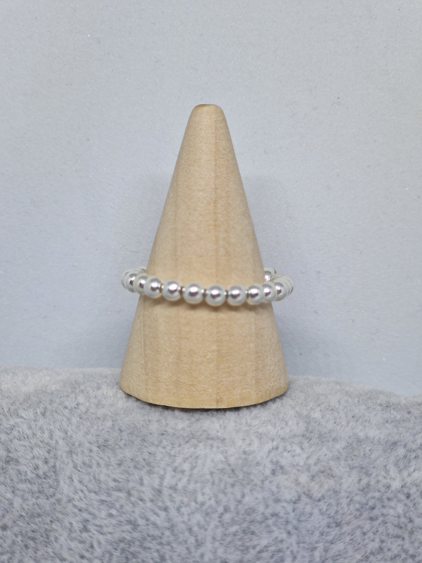 Plain stacker ring