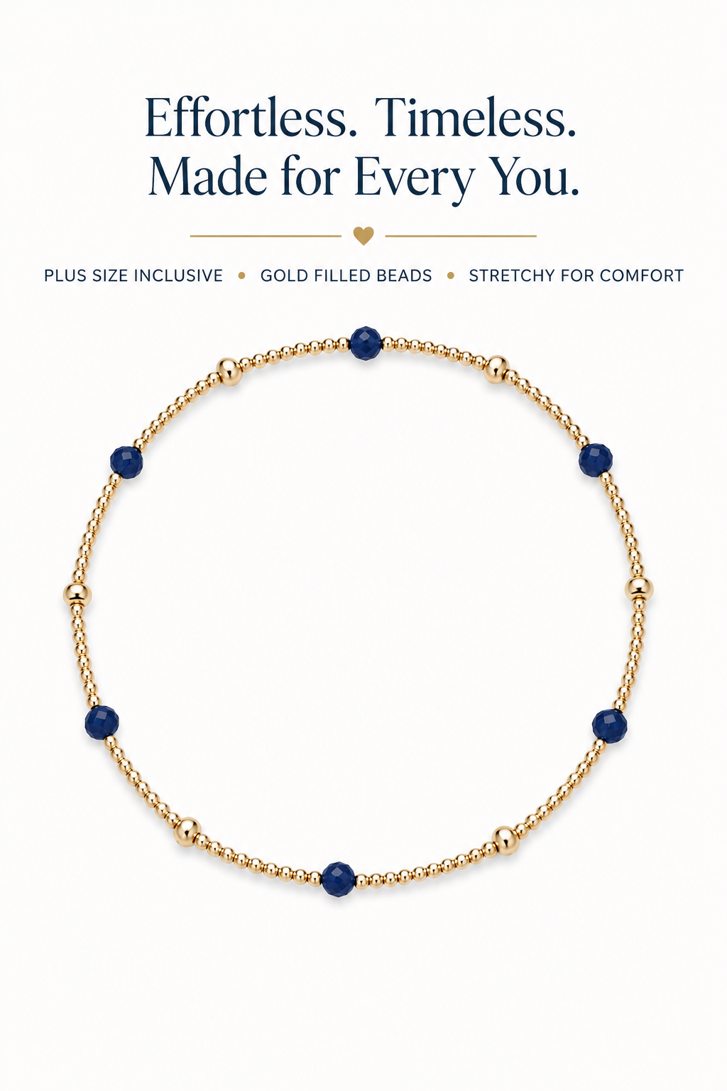 Gold filled anklet