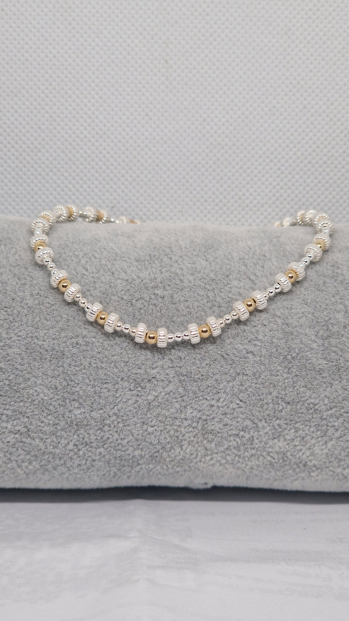 Selina-mixed metal bracelet