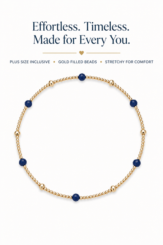 Gold filled anklet
